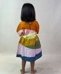 Thumbnail for ArthLife Multi-Color Block Dress - Distacart