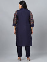 Thumbnail for Sztori Ethnic Motifs Printed Straight Kurta with Pant - Distacart