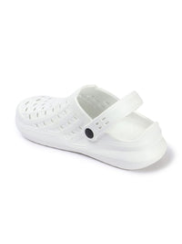 Thumbnail for Roadster The Lifestyle Co. Men White Self-Designed Clogs