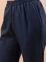 Thumbnail for Vishudh Ethnic Motifs Printed Kurta With Trousers & Dupatta - Distacart