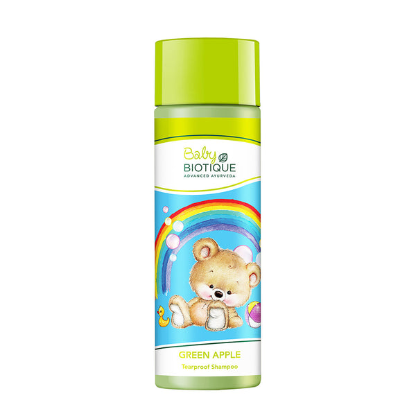 Biotique Disney Baby Bio Green Apple Tearproof Shampoo For Kids - Distacart