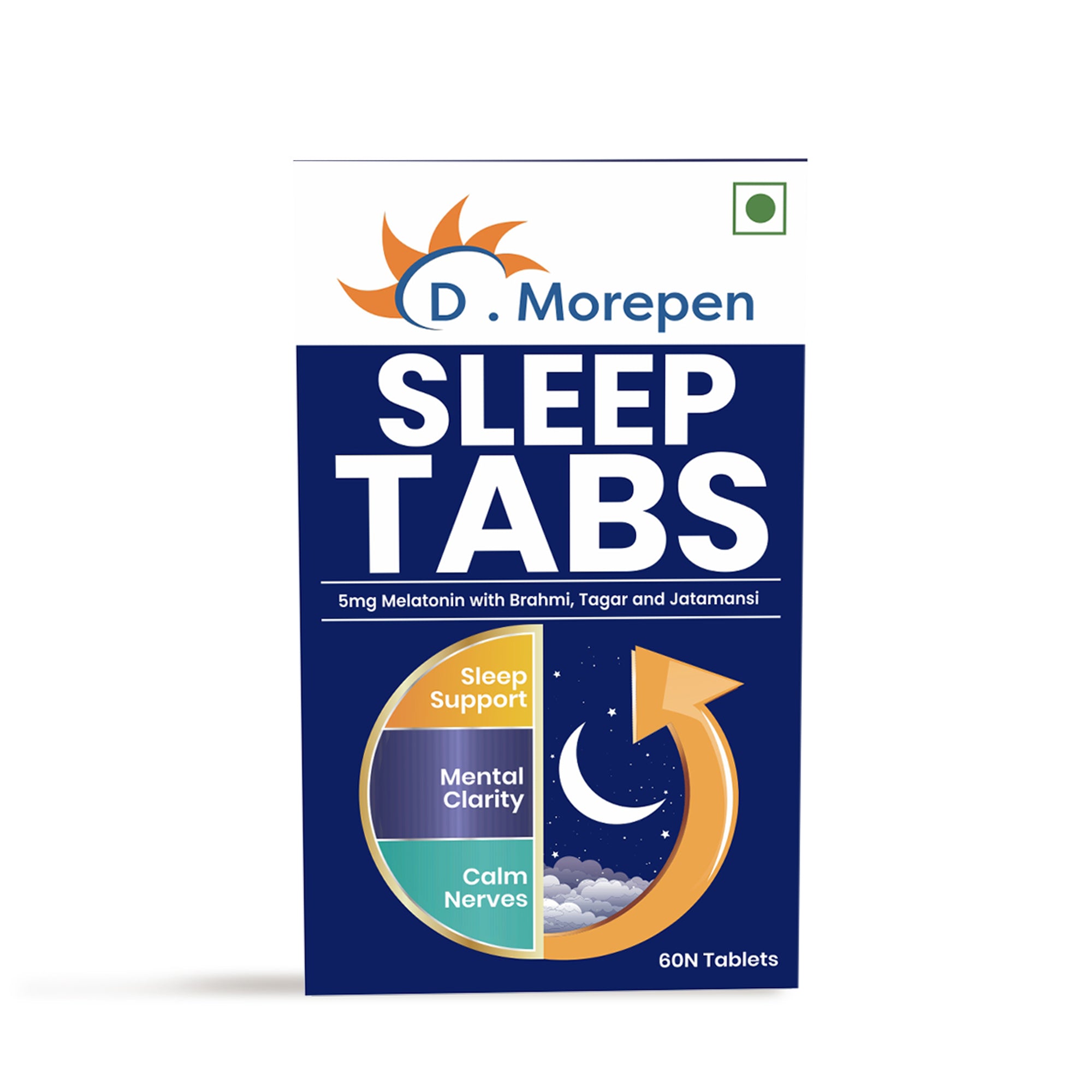 Dr. Morepen Sleep Tabs Melatonin 5mg Sleeping Tablets - Distacart