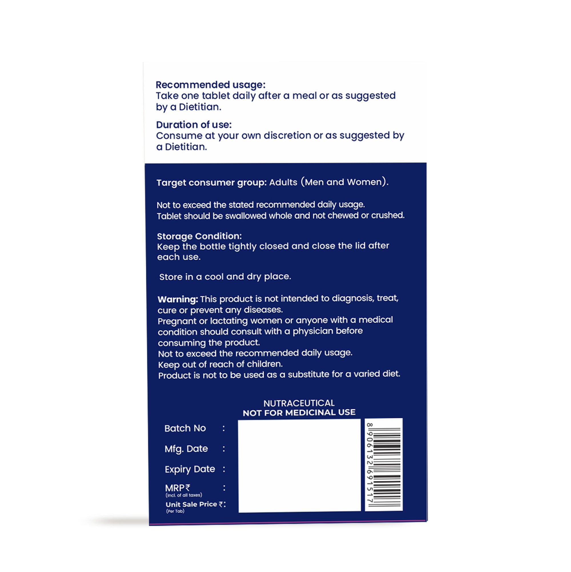 Dr. Morepen Sleep Tabs Melatonin 5mg Sleeping Tablets - Distacart