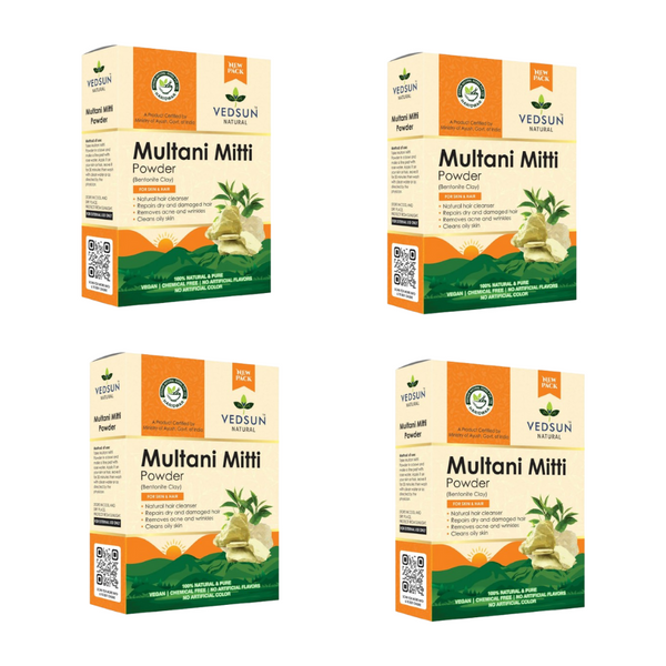 Vedsun Naturals Multani Mitti Powder for Face and Skin - Distacart