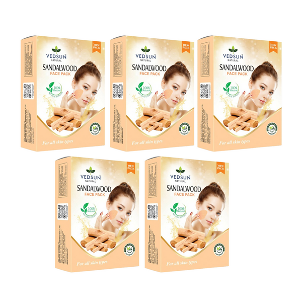 Vedsun Naturals Chandan Face Pack - Distacart