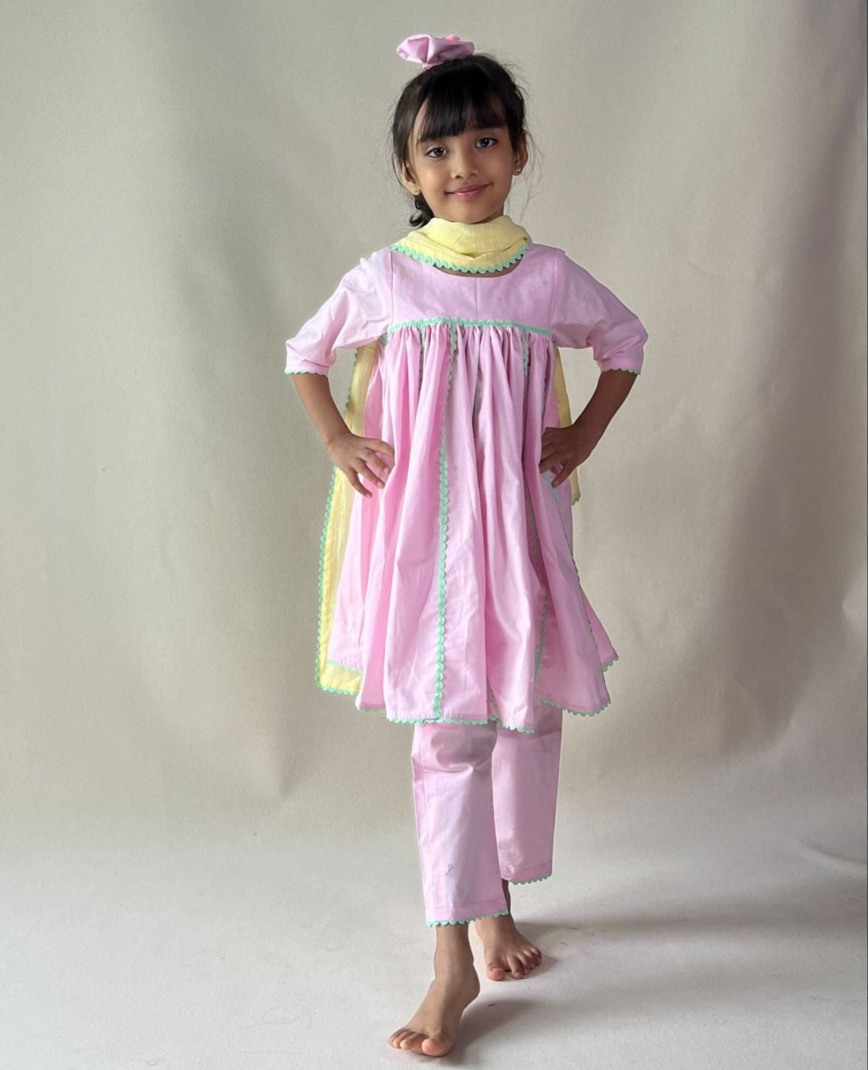 ArthLife Pink Anarkali Dress - Distacart