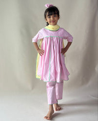 Thumbnail for ArthLife Pink Anarkali Dress - Distacart