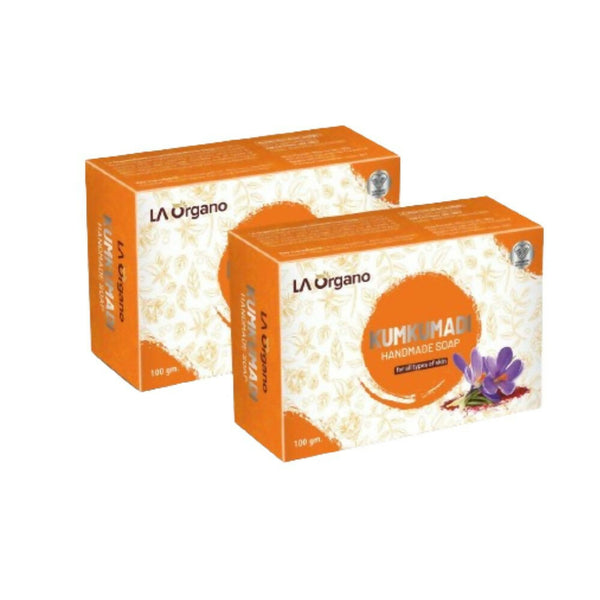 LA Organo Kumkumadi Handmade Natural Bath Soap - Distacart