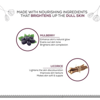 Thumbnail for Ayouthveda Licorice & Mulberry Face Serum Sheet Mask - Distacart