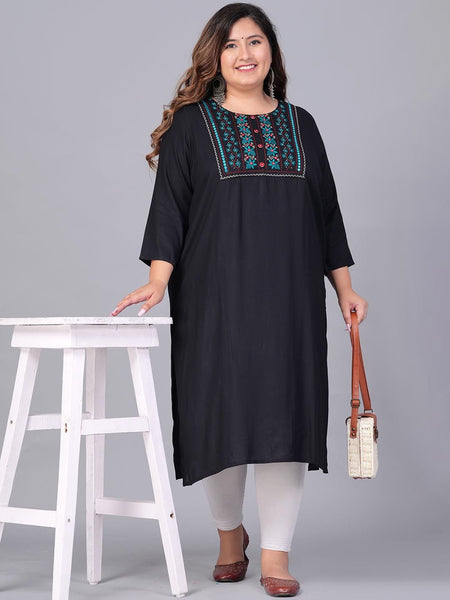 Sztori Women Thread Work Kurta - Distacart