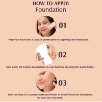 Thumbnail for Glam21 Oil Control Hydrating Foundation - 03 Natural