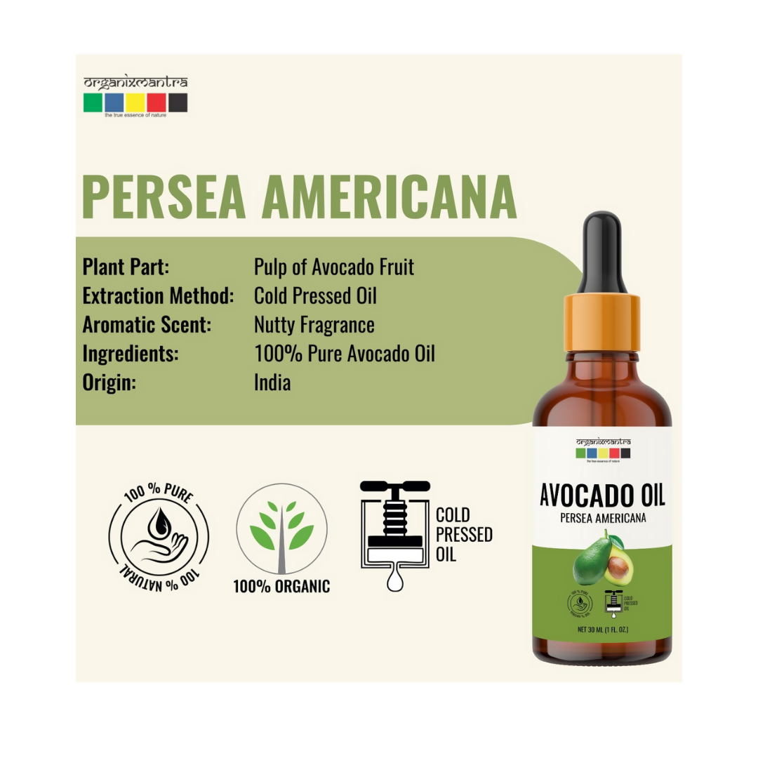Organix Mantra Avocado Oil for Hair Growth, Moisturizing Skin & Face Massage - Distacart