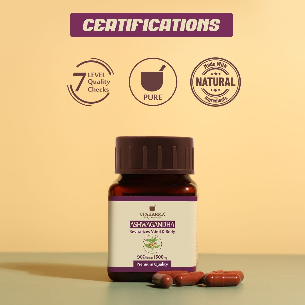 Upakarma Ayurveda Ashwagandha Capsules - Distacart