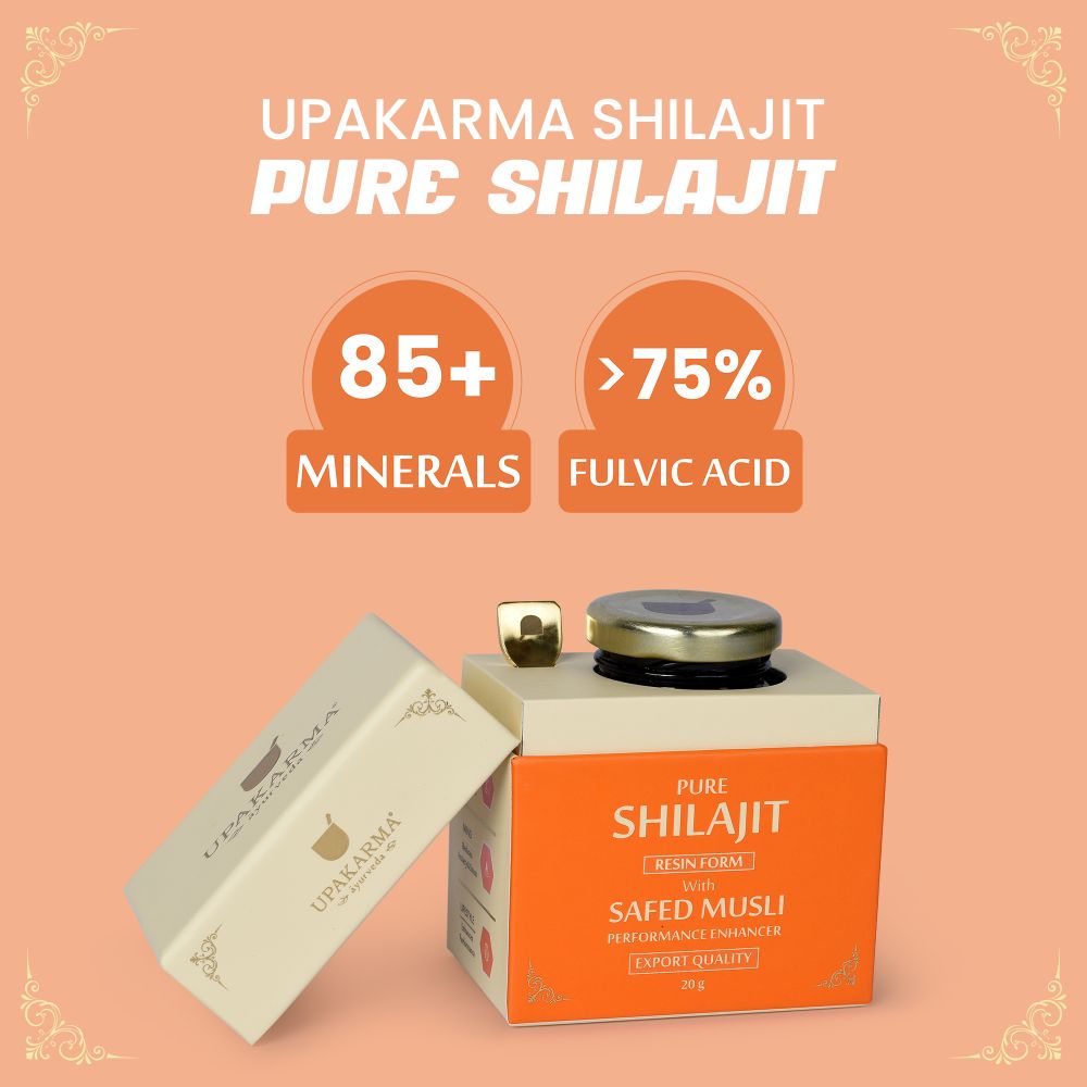 Upakarma Ayurveda Original & Pure SJ Resin Form With Safed Musli - Distacart