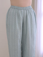 Thumbnail for trueBrowns Eggshell Blue Dobby Relaxed Fit Co-Ord Set - Distacart