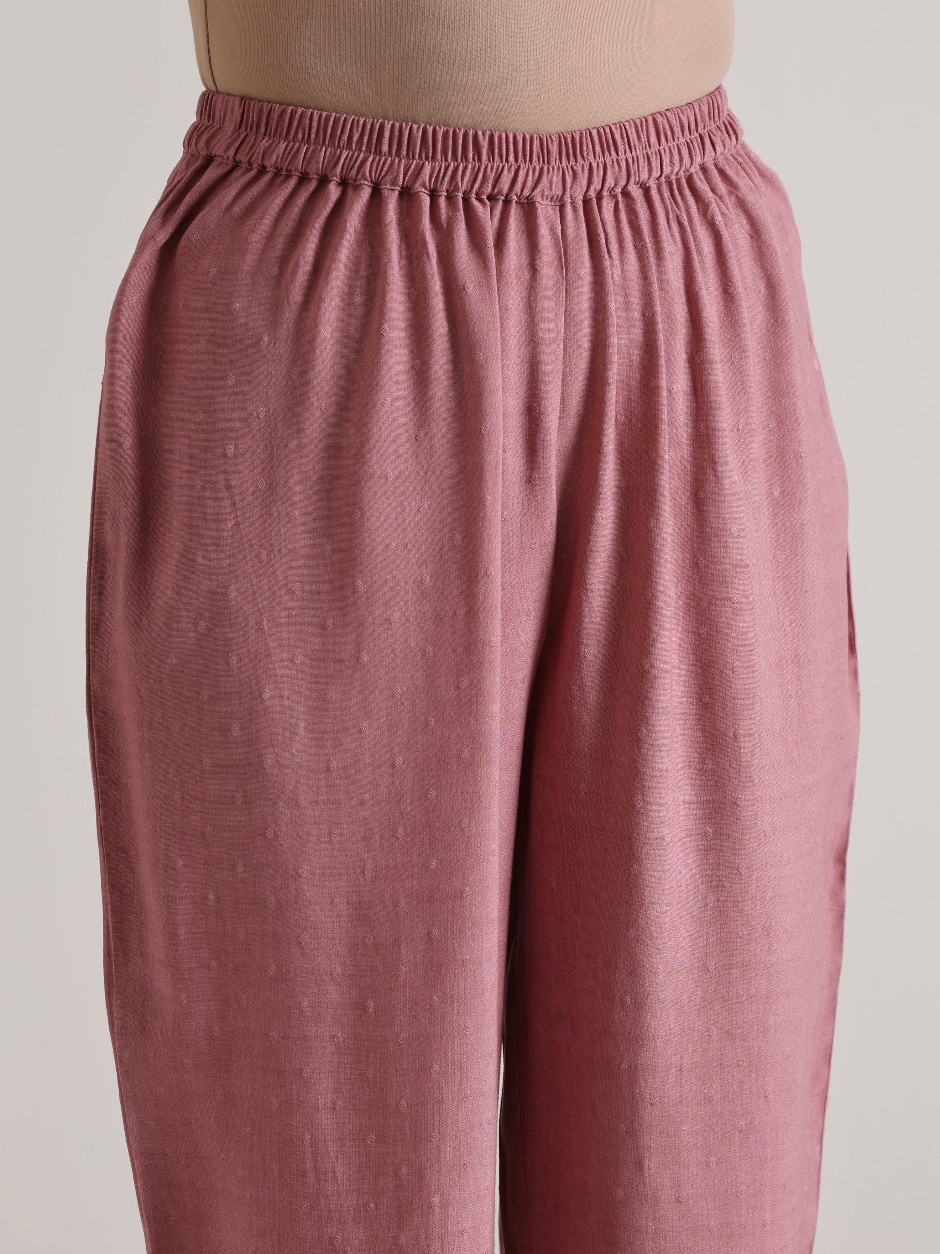 trueBrowns Mauve Short Co-Ord Set - Distacart