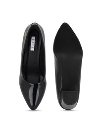 Thumbnail for ELLE Women Pointed Toe Block Pumps