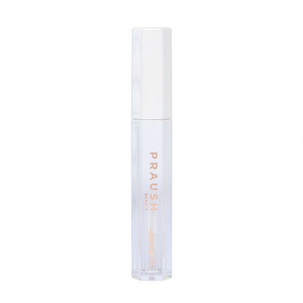 Praush Beauty Pout Cushion Luxe Lip Oil - Bubble Clear - Distacart