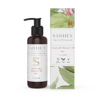 Thumbnail for Sadhev Ayurvedic Rose Shower Oil - Distacart