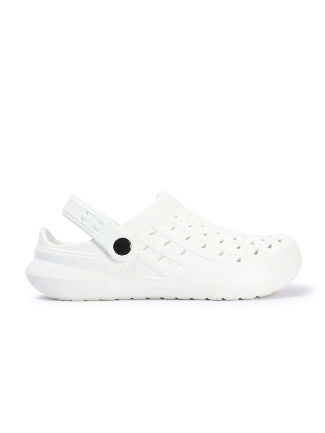 Roadster The Lifestyle Co. Men White Self-Designed Clogs