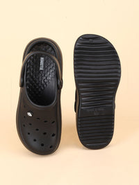 Thumbnail for Roadster Nuo Men Black Clogs Flip Flops