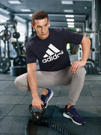 Thumbnail for Adidas AEROREADY Logo Printed Sports T-shirt - Distacart