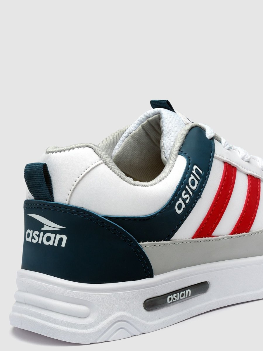 ASIAN Men Striped Lace Up Sneakers