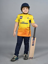 Thumbnail for Baesd Boys Round Neck IPL Cricket Jersey T20 T-shirt - Distacart