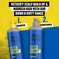 Thumbnail for TIGI Bed Head Down N' Dirty Lightweight Hair Conditioner For Detox & Repair