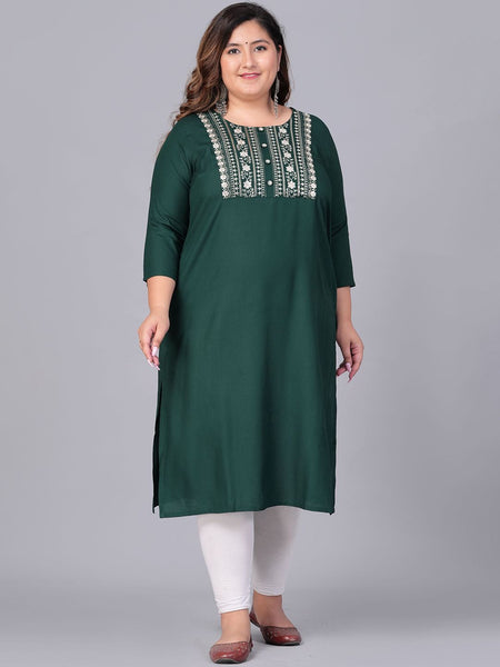 Sztori Women Thread Work Kurta - Distacart