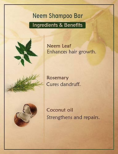 Ancient Living Neem Shampoo Bar ingredients
