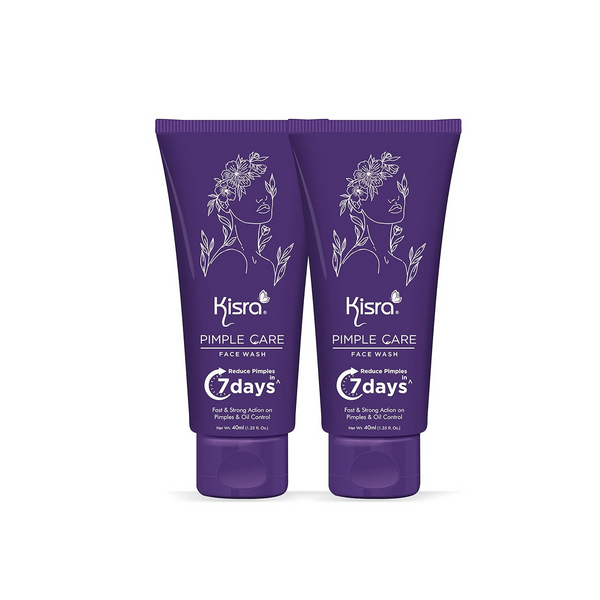 Kisra Pimple Care Face Wash with Tea Tree & Neem - Distacart