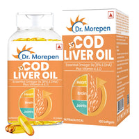 Thumbnail for Dr. Morepen Cod Liver Oil Softgels - Distacart