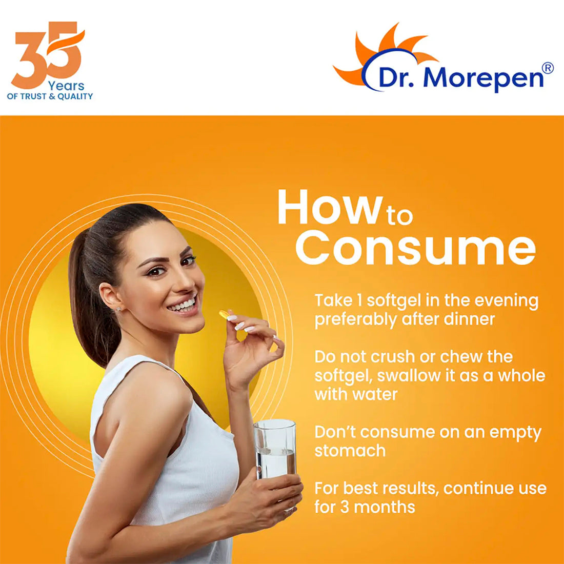 Dr. Morepen Cod Liver Oil Softgels - Distacart