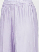 Thumbnail for Vishudh Women Blue & Beige Floral Yoke Design Empire Kurta with Palazzos & With Dupatta - Distacart