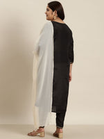 Thumbnail for Sztori Plus Size Ethnic Motifs Printed Kurta with Trousers & Dupatta - Distacart