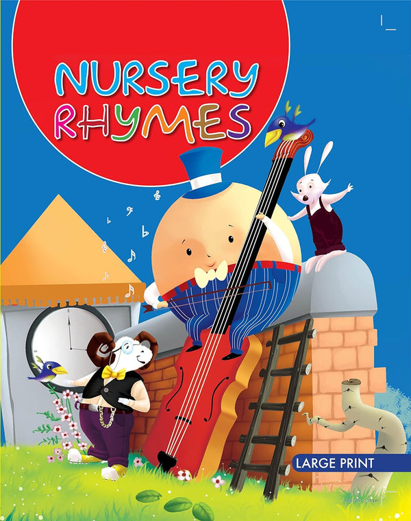 Nursery Rhymes : Large Print - Om Books - Distacart