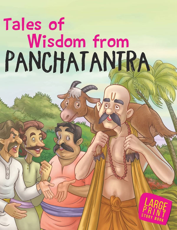 Tales of Wisdom from Panchatantra : Large Print - Om Books - Distacart