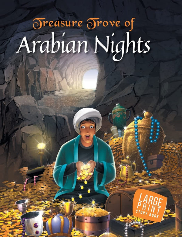 Treasure Trove of Arabian Nights : Large Print - Om Books - Distacart