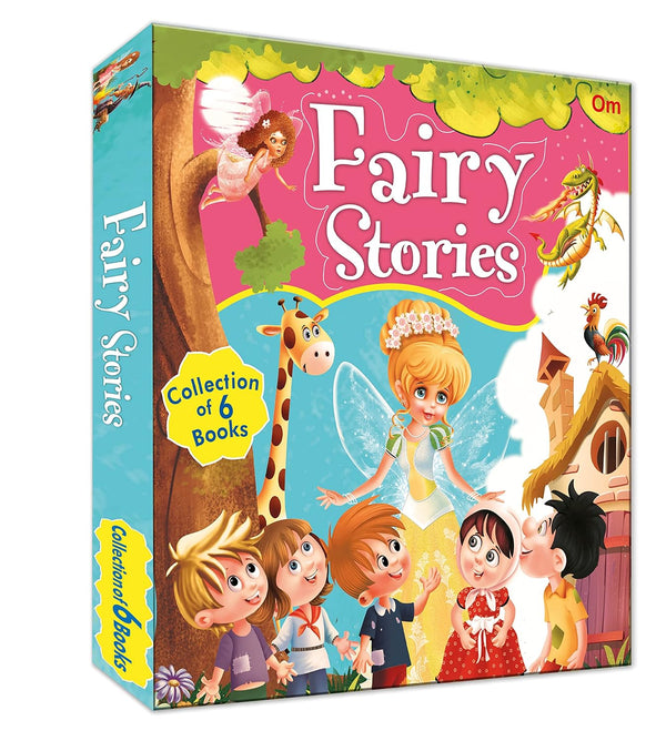 Fairy Stories - Collection of 6 Books for Kids - Om Books - Distacart
