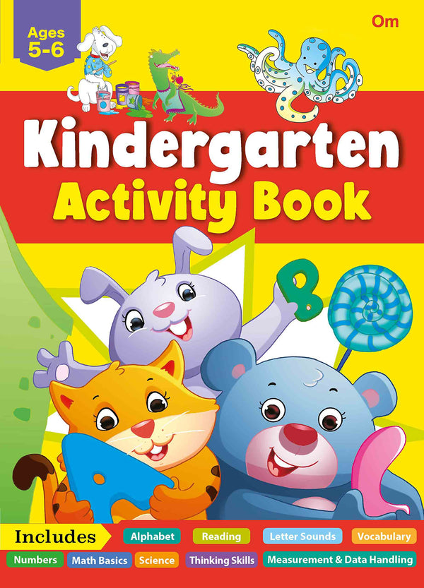 Jumbo Smart Scholars Kindergarten Workbook - Om Books - Distacart