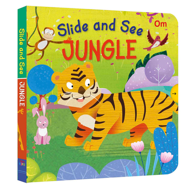 Slide and See Jungle - Om Books - Distacart