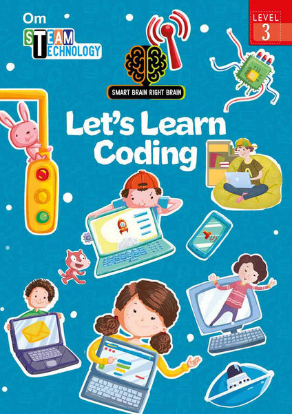 Smart Brain Right Brain Technology Level 3 : Let's Learn Coding - Om Books - Distacart
