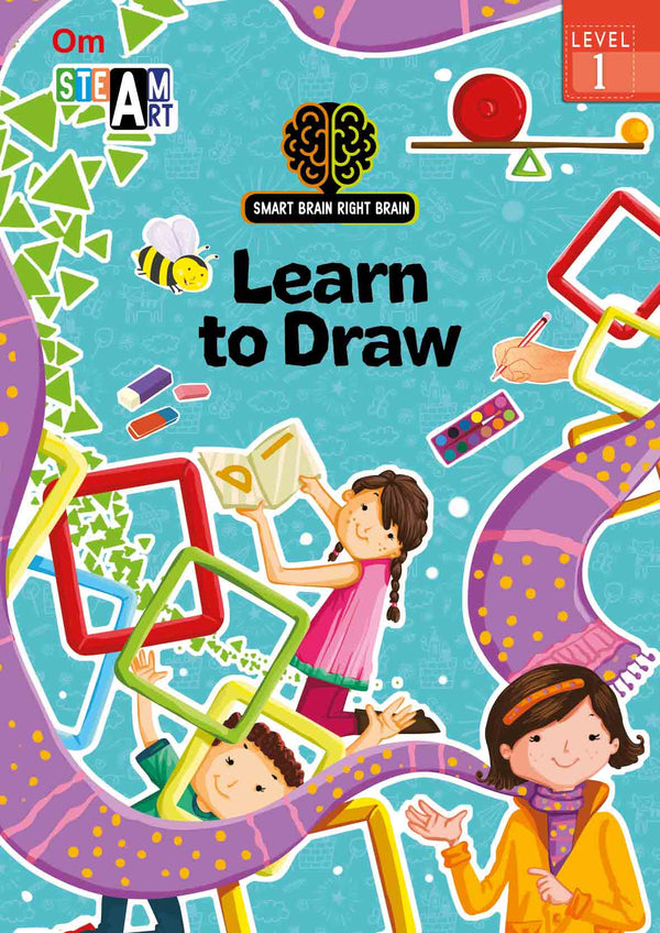 Smart Brain Right Brain Art Level 1 : Learn to Draw - Om Books - Distacart