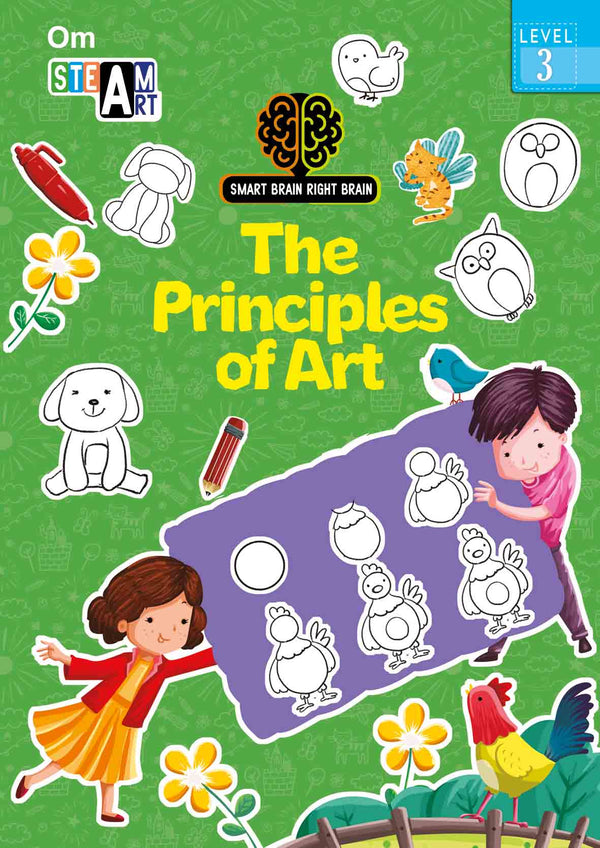 Smart Brain Right Brain Art Level 3 : The Principles of Art - Om Books - Distacart
