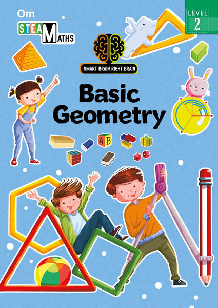 Smart Brain Right Brain Maths Level 2 : Basic Geometry - Om Books - Distacart