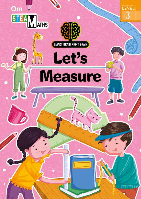 Smart Brain Right Brain Maths Level 3 : Let's Measure - Om Books - Distacart