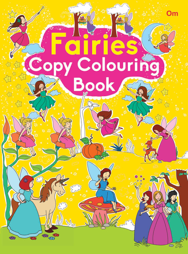 Fairies Copy Colouring Book - Om Books - Distacart