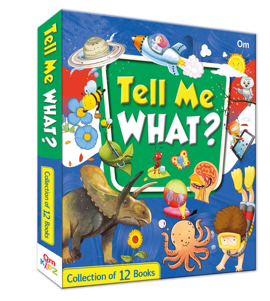 TELL ME WHAT SET OF 12 BOOKS - Om Books - Distacart