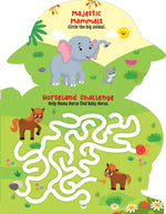 Thumbnail for Dreamland Publications Step into the Animal Kingdom- Activity and Colouring Fun Book for Age 4+
